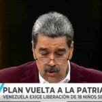 Maduro pedirá a León XIV que ayude a rescatar a 18 niños “secuestrados” en Estados Unidos